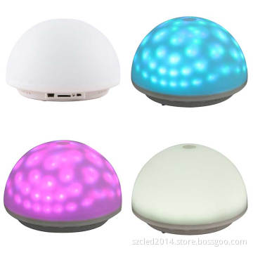 Colorful LED Light with Bluetooth Speaker